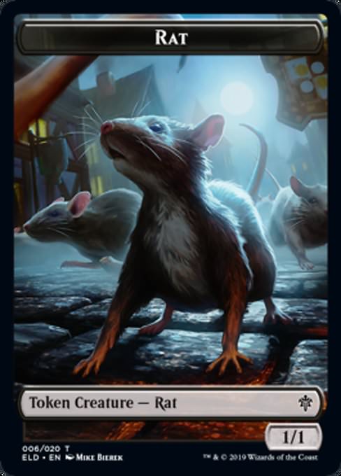 Token Creature Rat (Token Kreatur Rate)